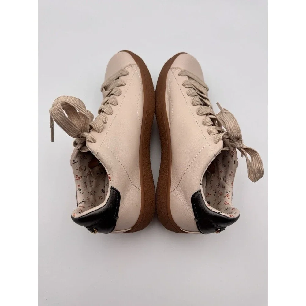 Coach Low Top Sneaker with Cloud Patches & Rexy Tea Rose Size 9.5B Women’s - Picture 10 of 14